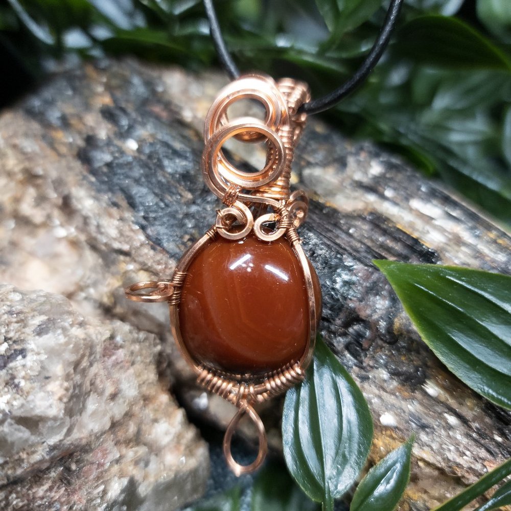 Carnelian Pendant by Vailen